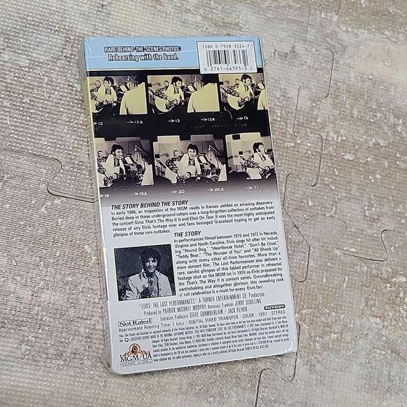 ELVIS : THE LOST PERFORMANCES VHS NEW ONE I HOUR OF ELVIS - Picture 4 of 6